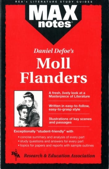 MAXnotes Literature Guides: Moll Flanders Opracowanie zbiorowe