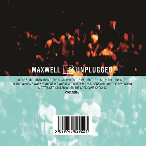 MAXWELL MTV UNPLUGGED Maxwell