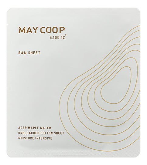 May Coop, Raw Sheet, maseczka nawilżająco-odżywcza w płachcie, 25 g May Coop