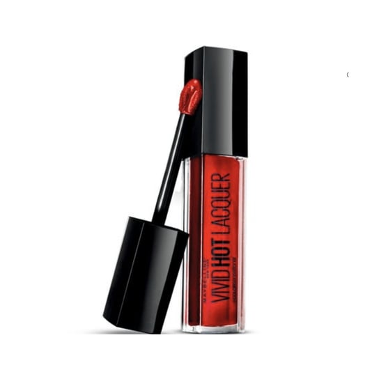 Maybelline, Czerwony Vivid Hot Lacquer - 70 So Hot Maybelline