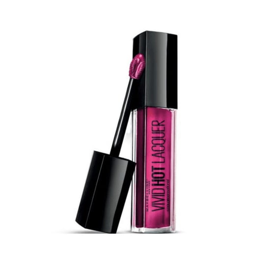 Maybelline, Czerwony Vivid Hot Lacquer - 76 Obsessed Maybelline