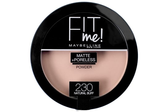 Maybelline, Fit me, Puder matujący 230 Natural Buff, 14 g Maybelline