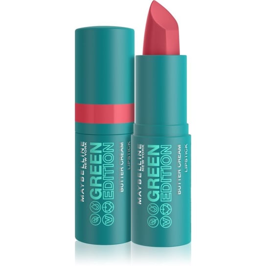 Maybelline Green Edition kremowa szminka do ust o działaniu nawilżającym odcień 008 Floral 3,4 g Inna marka