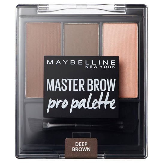 Maybelline, Master Brow Design Kit, Zestaw do brwi Deep Brown, 4,5 g Maybelline