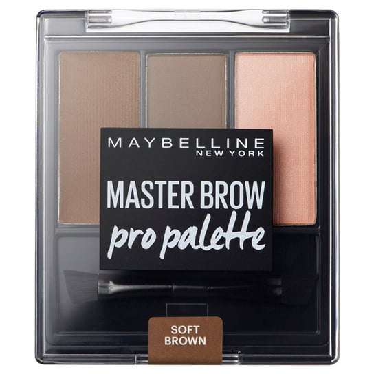 Maybelline, Master Brow Design Kit, Zestaw do brwi Soft Brown, 4,5 g Maybelline