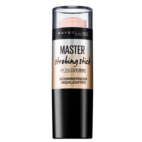 Maybelline, Master Strobing Stick Highlighter, Rozświetlacz w sztyfcie 200 Medium Nude Glow, 9 g Maybelline