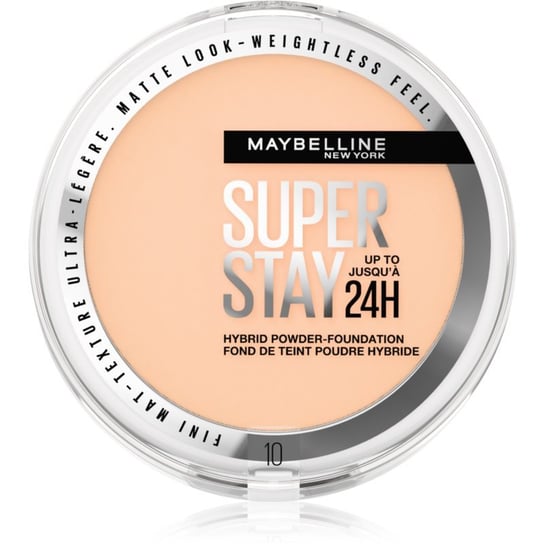 Maybelline, Superstay 24h Hybrid Powder-foundation Kompaktowy Podkład Pudrowy Matujące Odcień 10, 9 G Maybelline