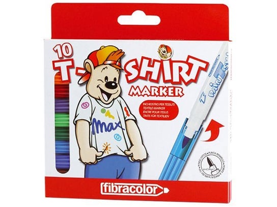 Mazaki 10 kolorów FIBRACOLOR do T-shirtów Fibracolor Fibracolor