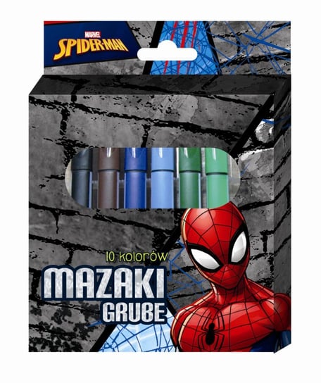 Mazaki grube, Spider-Man, 10 kolorów Beniamin