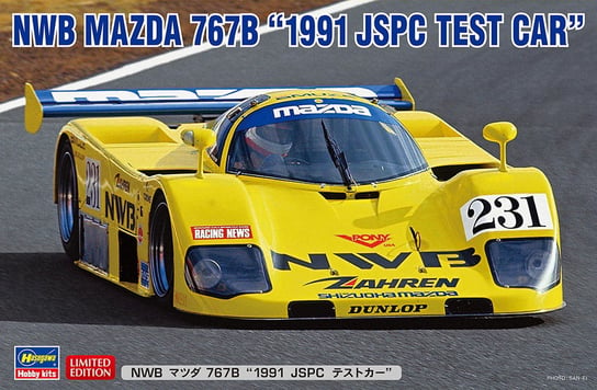 Mazda 767B (Nbw, Jspc Test Car 1991) 1:24 Hasegawa 20632 HASEGAWA