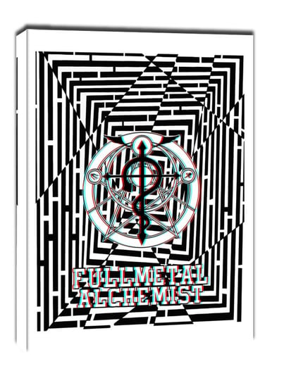 Maze Gaze Fullmetal Alchemist - obraz na płótnie 40x50 cm Galeria Plakatu