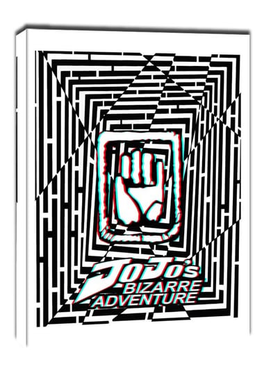 Maze Gaze JoJo&rsquo;s Bizarre Adventure - obraz na płótnie 40x60 cm Galeria Plakatu