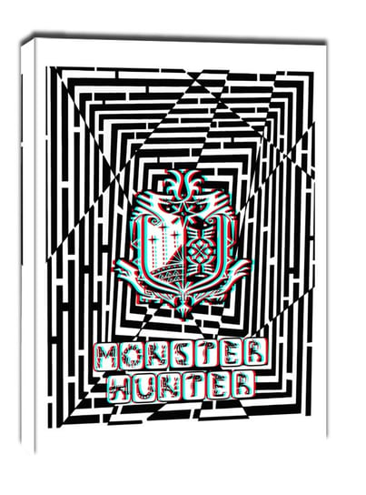 Maze Gaze Monster Hunter - obraz na płótnie 40x60 cm Galeria Plakatu