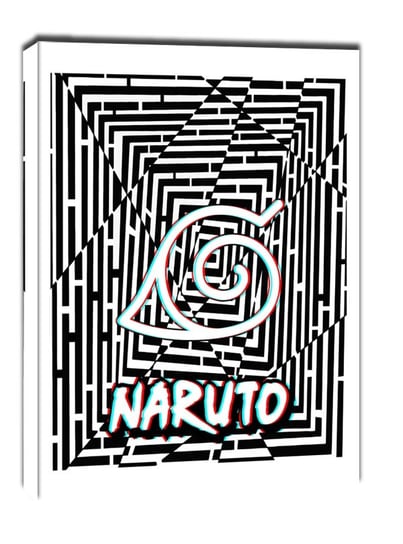 Maze Gaze Naruto - obraz na płótnie 30x40 cm Galeria Plakatu