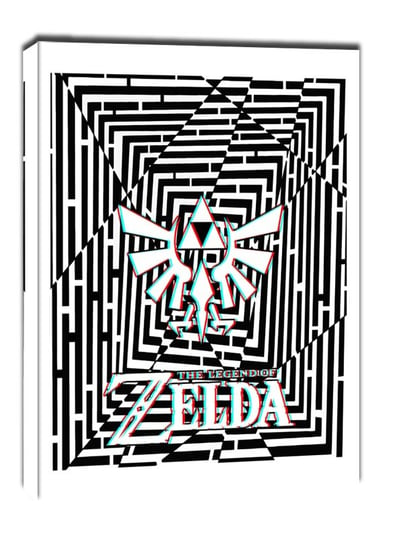 Maze Gaze The Legend of Zelda - obraz na płótnie 30x40 cm Galeria Plakatu