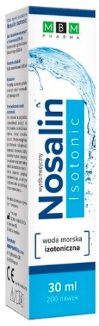 MBM Nosalin Isotonic, Spray do nosa, 30 ml MBM