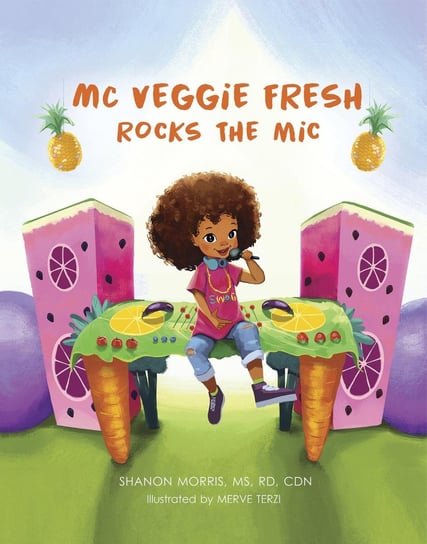 MC Veggie Fresh Rocks The Mic Shanon Morris