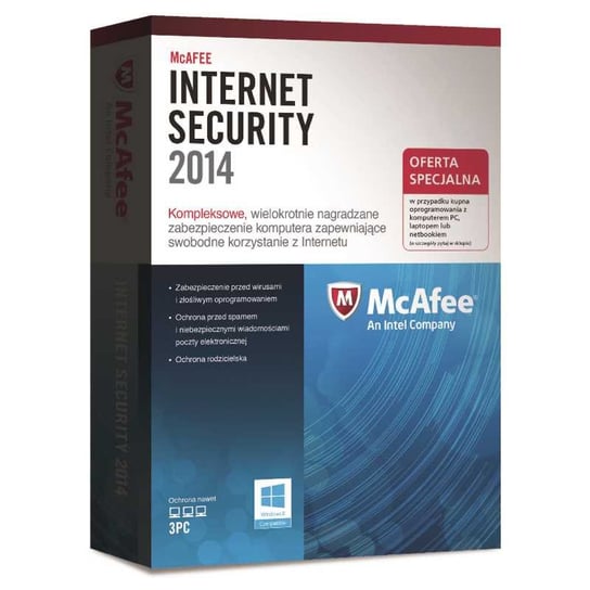 McAffe Internet Security 2014 3PC Techland