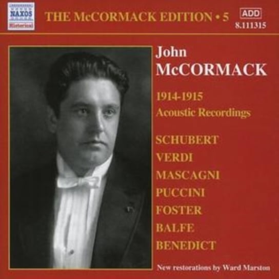 Mccormack Edition. Volume 5 Mccormack John