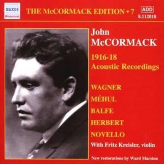 McCormack Edition. Volume 7 Mccormack John