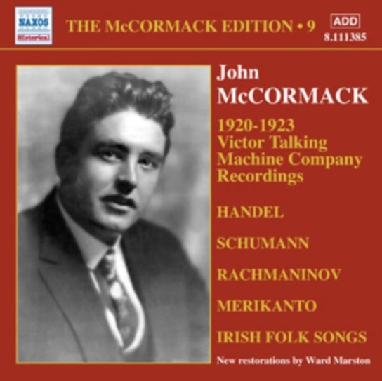 McCormack: McCormack Edition. Volume 9 Various Artists