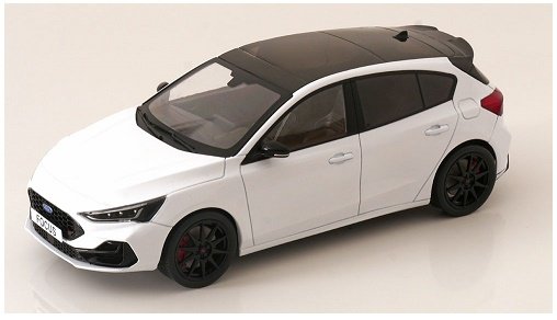 Mcg Ford Focus St 2022 White 1:18 18453 MCG