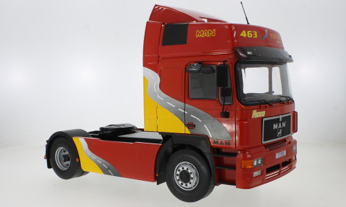 Mcg Man F2000 Truck 1994 Red 1:18 18135 MCG