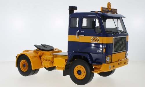 Mcg Volvo F88 Truck Asg Transport 1971 Blue 1:18 18140 MCG