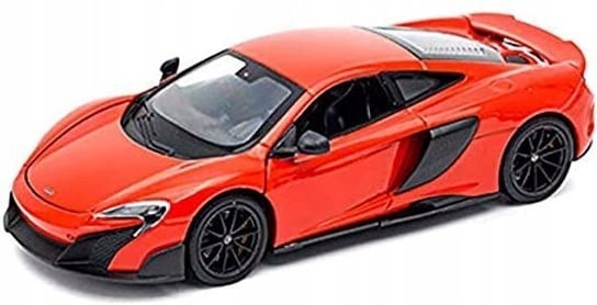 McLaren 675 LT Coupe red metal model Welly 1:24 Welly