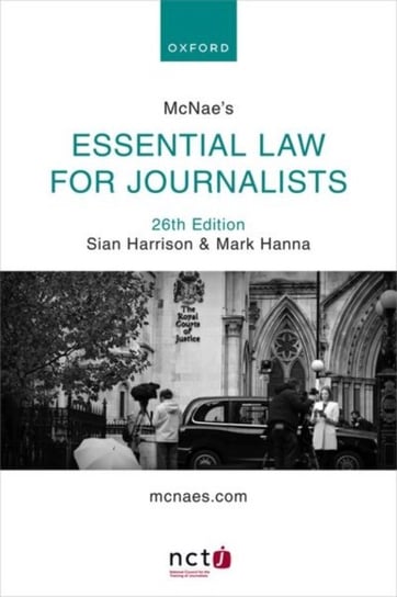 McNae's Essential Law for Journalists Opracowanie zbiorowe