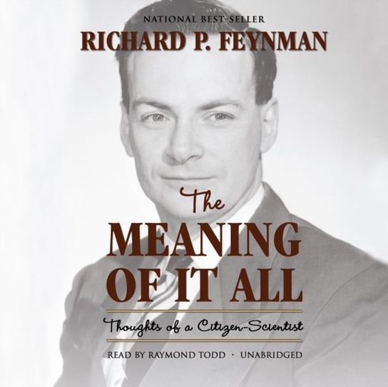 Meaning of It All Feynman Richard P.