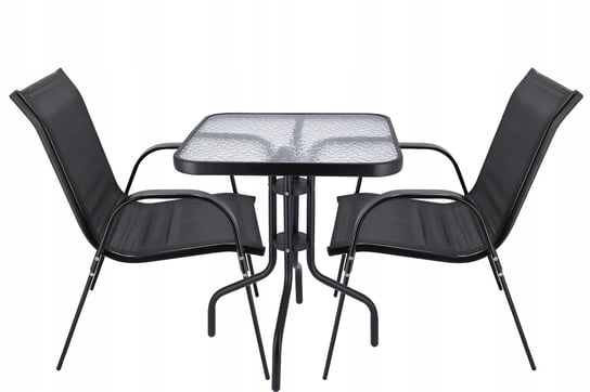 MEBLE OGRODOWE taras zestaw komplet stół krzesła FIESTA JUMI