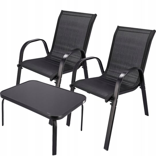MEBLE OGRODOWE taras zestaw komplet stół krzesła FIESTA JUMI