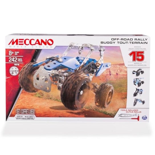 Meccano Core, klocki konstrukcyjne Pojazd terenowy Meccano