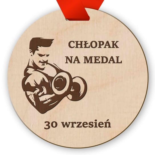 medal na dzień chłopaka pomysł na prezent na dzień chłopaka dla kolegów z pracy szkoły przedszkola w klasie podstawowej gimnazjum CHŁOPAK NA MEDAL Prezenciq