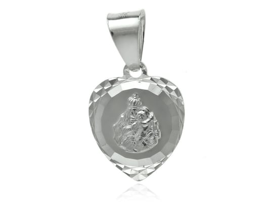 Medalik srebrny dwustronny Matka Boska szkaplerzna wmk006 FALANA