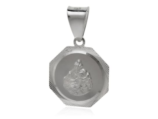 Medalik szkaplerz dwustronny Matka Boska z dzieciątkiem wmk005 FALANA