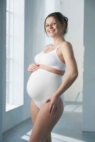 Medela, Cindy, Biustonosz bezszwowy dla kobiet w ciąży i karmiących piersią, rozmiar L, kolor biały Medela