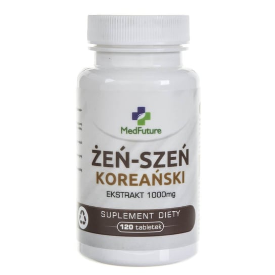 MedFuture, Żeń-szeń Koreański ekstrakt 1000 mg, Suplement diety, 120 tabletek MedFuture
