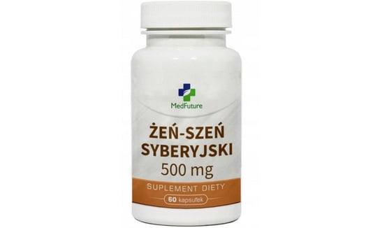 Medfuture Żeń-Szeń Syberyjski 500 mg - Suplement diety, 60 kaps. MedFuture