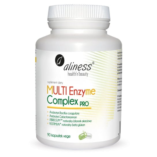 MedicaLine, Aliness MULTI Enzyme Complex PRO, Suplement diety, 90 kaps. MedicaLine
