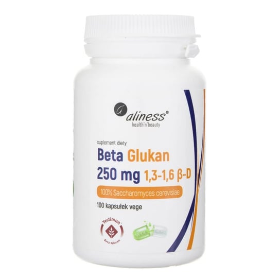 MedicaLine, Beta Glukan Yestimun 250 mg,  Suplement diety, 100 kaps. Aliness