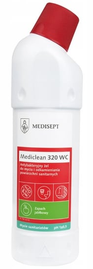 Mediclean MC 320 Żel do mycia sanitariatów 750ml WC Medisept