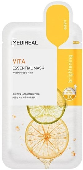 Mediheal, Maska w płachcie do twarzy z witaminą C i niacynamidem, 24 ml Mediheal
