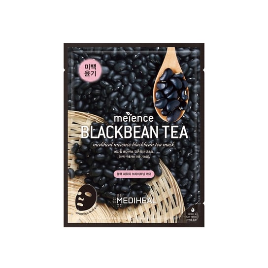 Mediheal, Meience Blackbean Tea, maska do twarzy w płachcie, 25 ml Mediheal