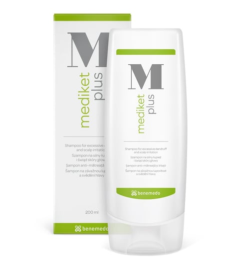 Mediket Plus, szampon przeciwłupieżowy, 200 ml Mediket