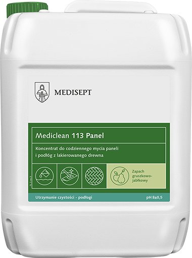 Medisept Mediclean 113 Panel - Mycie Codzienne Paneli I Podłóg Drewnianych, Op. 5 L Medisept