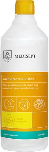 Medisept Mediclean 510 Dishes Cytrynowy 1L Medisept