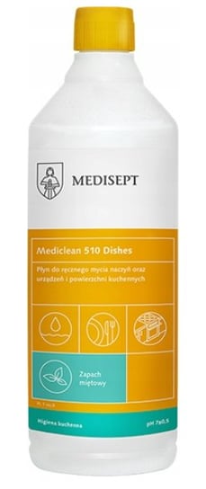 MEDISEPT Mediclean 510 Dishes Miętowy 1L Medisept