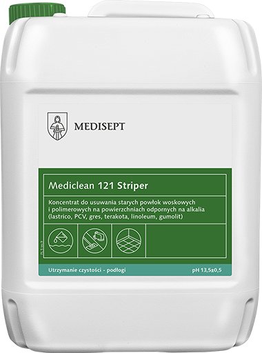 Medisept Mediclean Mg 121 Striper- Usuwanie Powłok Polimerowych 5L Medisept